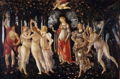 La Primavera de Botticelli en El Príncipe de Sylvain Reynard
